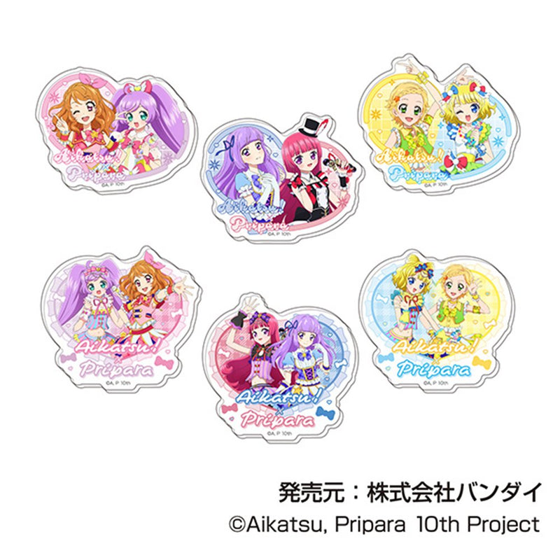 New Aikatsu! x PriPara Acrylic Sticker / Bandai Release Date: Around October 2025