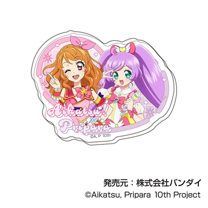 New Aikatsu! x PriPara Acrylic Sticker / Bandai Release Date: Around October 2025