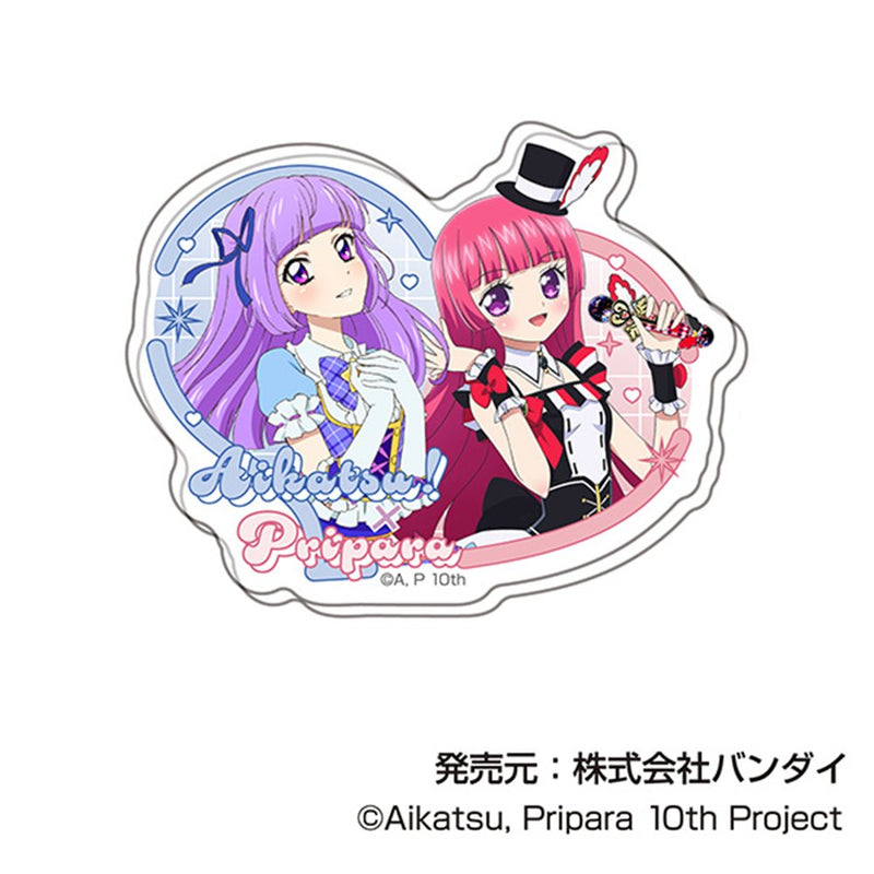 New Aikatsu! x PriPara Acrylic Sticker / Bandai Release Date: Around October 2025