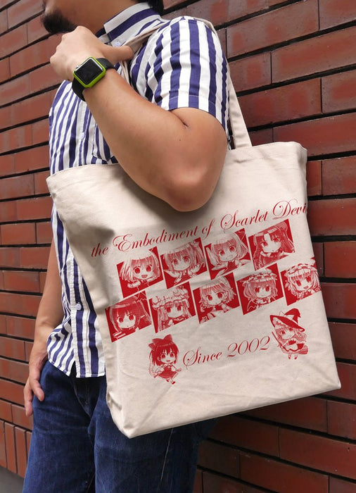 [New] Touhou Project Large Tote Touhou Koumakyo / NATURAL (Resale) / 2D Cospa Release Date: Around August 2022