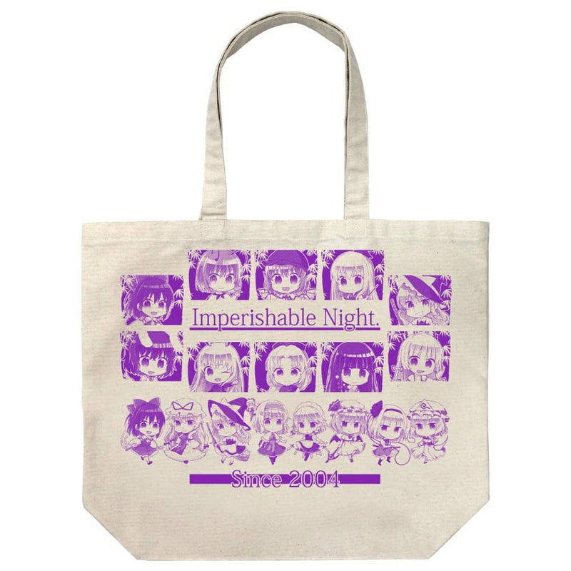 [New] Touhou Project Large Tote Touhou Eiyashou/NATURAL (Reissue) / 2D Cospa Release Date: Around October 2025