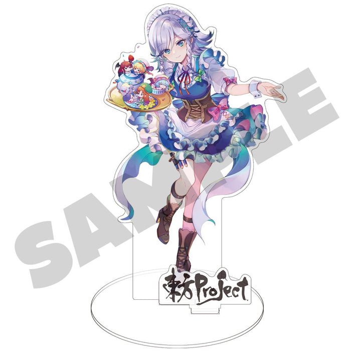 【新品】東方Project アクリルフィギュア 夏祭り2022 東方Project 十六夜 咲夜 illust：フルーツパンチ（再販） / 二次元コスパ 発売日:2025年04月頃