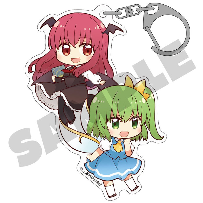 【新品】東方Project アクリルキーホルダー 夏祭り2022 小悪魔＆大妖精 illust：高渡あゆみ（再販） / 二次元コスパ 発売日:2025年04月頃