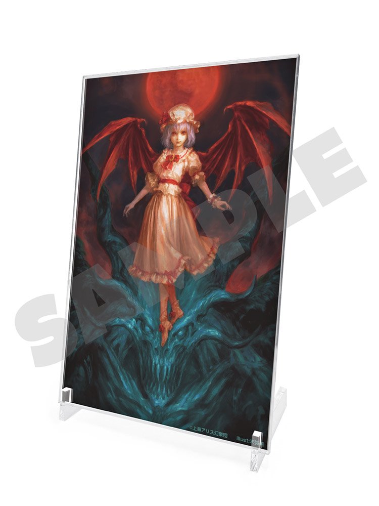 【新品】東方Project アクリルアートスタンド 夏祭り2022 東方Project レミリア・スカーレット illust：末弥純（再販） / 二次元コスパ 発売日:2025年07月頃