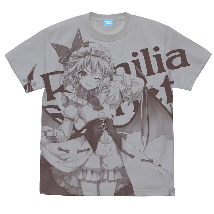 【新品】東方Project レミリア オールプリントTシャツ えれっとver./ASH-XL（再販） / 二次元コスパ 発売日:2024年11月頃