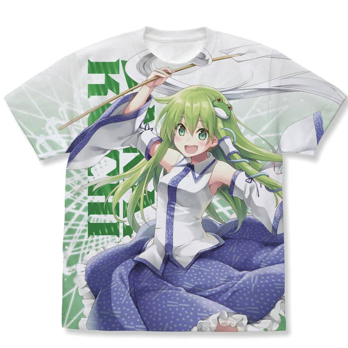 【新品】東方Project 東風谷早苗 フルグラフィックTシャツ えれっとver./WHITE-S（再販） / 二次元コスパ 発売日:2024年10月頃