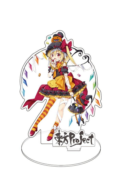 【新品】東方Project アクリルフィギュア ハロウィン フランドール・スカーレット illust:なつめえり（再販） / 二次元コスパ 発売日:2024年10月頃