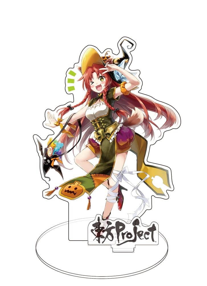 [New] Touhou Project Acrylic Figure Halloween Hong Meiling illust: Eretto (Reissue) / 2D Cospa Release Date: Around October 2024