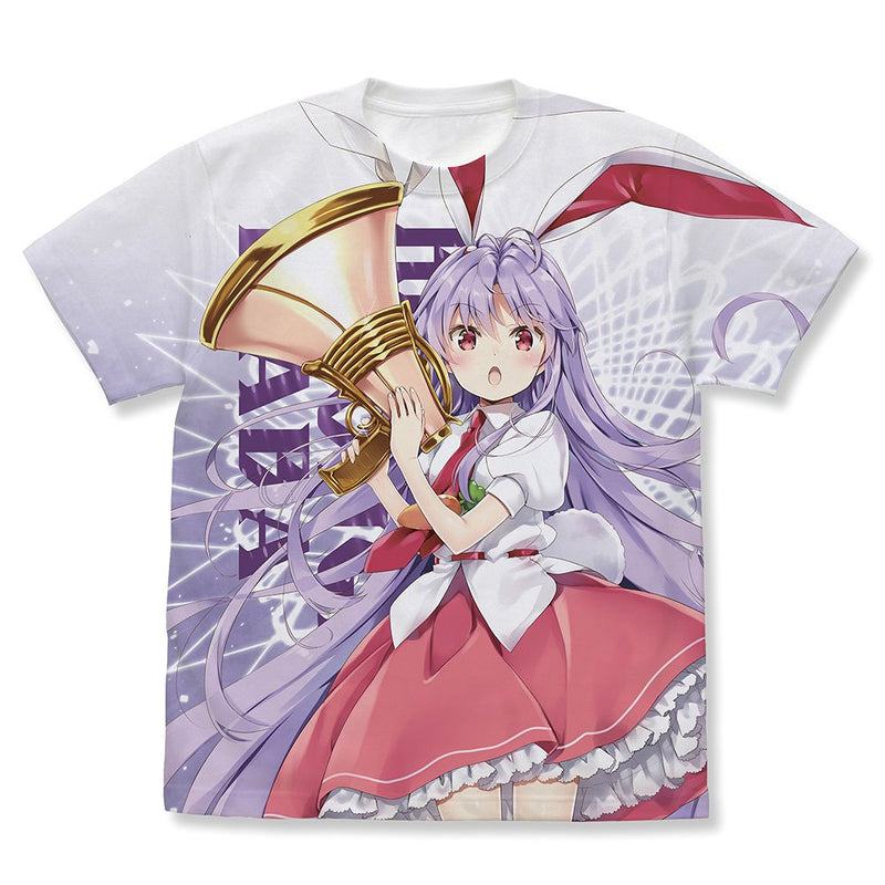 【新品】東方Project 鈴仙・優曇華院・イナバ フルグラフィックTシャツ なつめえりver./WHITE-S（再販） / 二次元コスパ 発売日:2026年02月頃