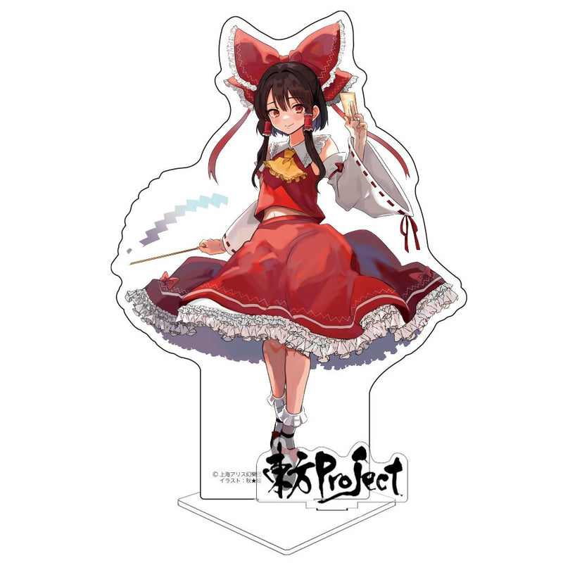 【新品】東方Project アクリルフィギュア 博麗霊夢 illust:秋★枝（再販） / 二次元コスパ 発売日:2026年02月頃