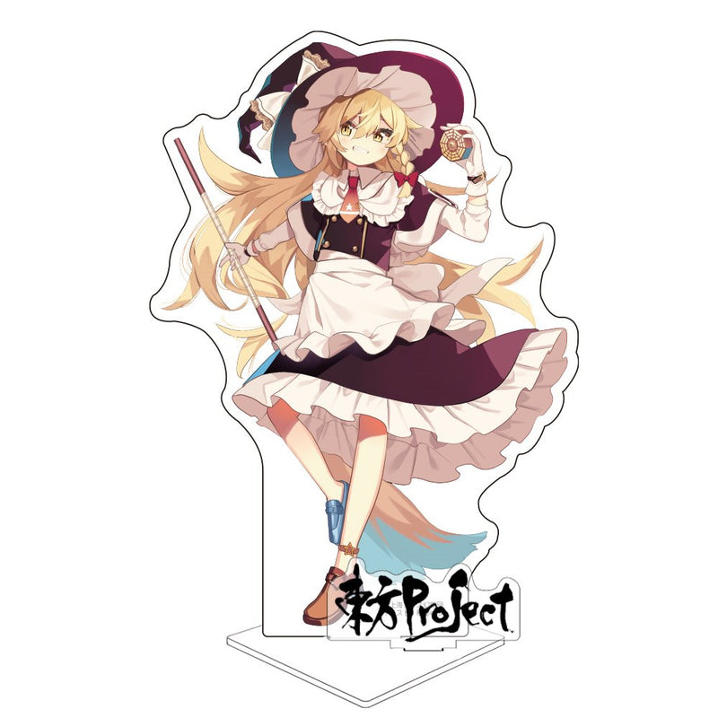 【新品】東方Project アクリルフィギュア 霧雨魔理沙 illust:秋巻ゆう（再販） / 二次元コスパ 発売日:2026年02月頃