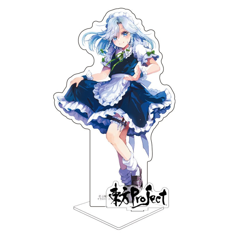 【新品】東方Project アクリルフィギュア 十六夜咲夜 illust:あずまあや（再販） / 二次元コスパ 発売日:2026年02月頃