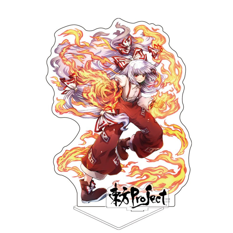 【新品】東方Project アクリルフィギュア 藤原妹紅 illust:水炊き（再販） / 二次元コスパ 発売日:2026年02月頃