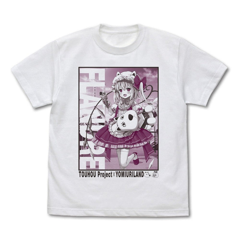 [New] Touhou Project Flandre Scarlet T-shirt Yomiuriland illust: Natsume Eri / WHITE-M / Hakurei Shrine Worship Association Release Date: Around November 2025