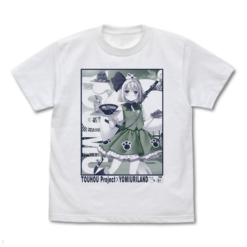 [New] Touhou Project Konpaku Youmu T-shirt Yomiuriland Ver. illust: Natsume Eri / WHITE-M / Hakurei Shrine Worship Association Release Date: Around November 2025