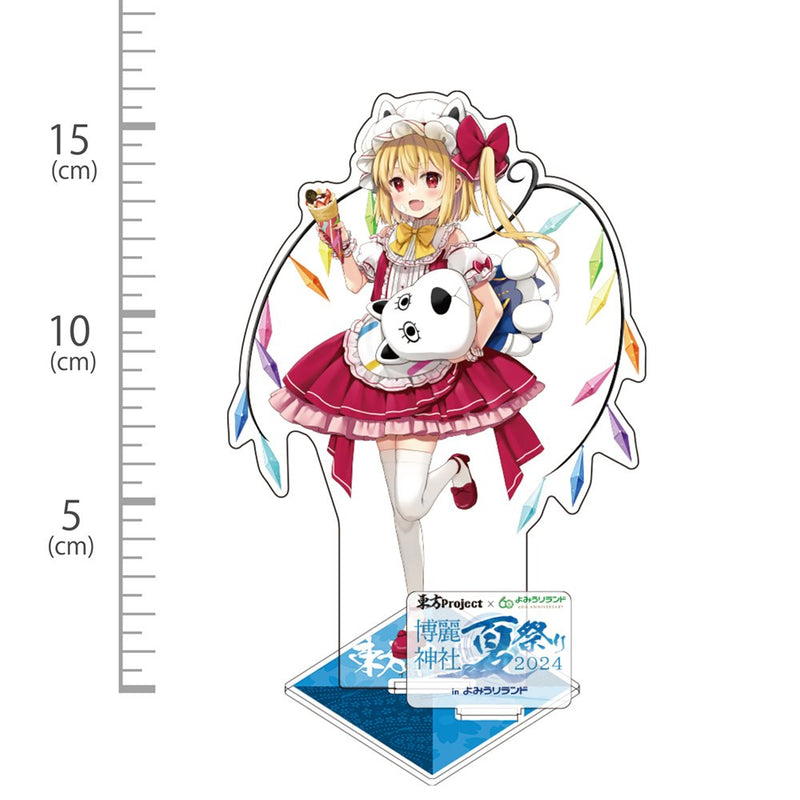 [New] Touhou Project Flandre Scarlet Acrylic Figure Yomiuriland Ver. illust: Natsume Eri / Hakurei Shrine Worship Association Release Date: Around November 2025