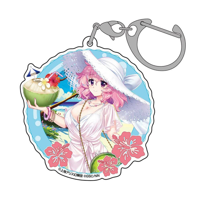 [New] Touhou LostWord Yuyuko Saigyoji Acrylic Multi Keychain Swimsuit Unsewn Ghost Ver. / 2D Cospa Release Date: Around November 2024