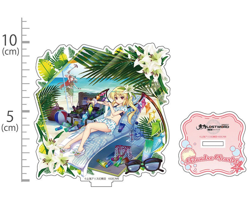 【新品】東方LostWord フランドール・スカーレット アクリルスタンド 流水と日射に備える吸血鬼の妹Ver.（再販） / 二次元コスパ 発売日:2025年11月頃