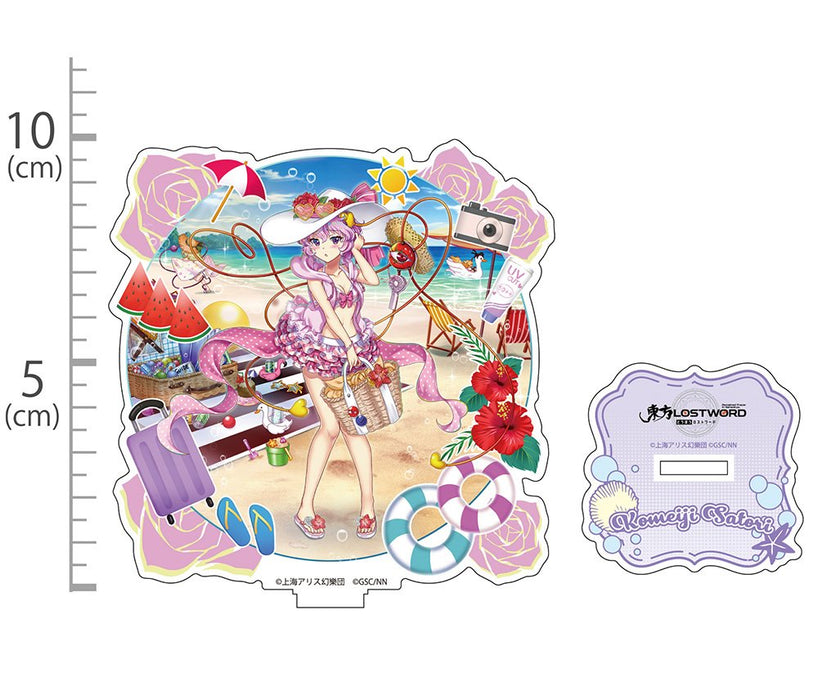 [New] Touhou LostWord Satori Komyochi Acrylic Stand: The Girl Who Even the Water Mirror Fears and Terrifies Ver. / 2D Cospa Release Date: around 2025/03