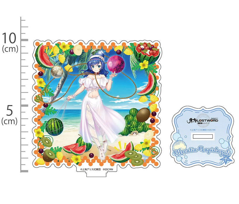 [New] Touhou LostWord Hecatea Lapis Lazuli Acrylic Stand Tropical Goddess Ver. / 2D Cospa Release date: Mar 2025 approx.