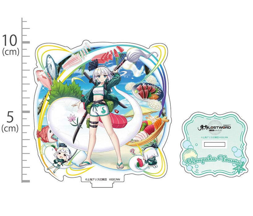 [New] Touhou LostWord Gonpaku Youmu Acrylic Stand Seimei no Nito Ver. / 2D Cospa Release date: around 2025/03