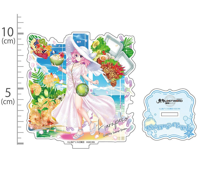 【新品】東方LostWord 西行寺幽々子 アクリルスタンド 水着無縫の亡霊Ver.（再販） / 二次元コスパ 発売日:2025年11月頃