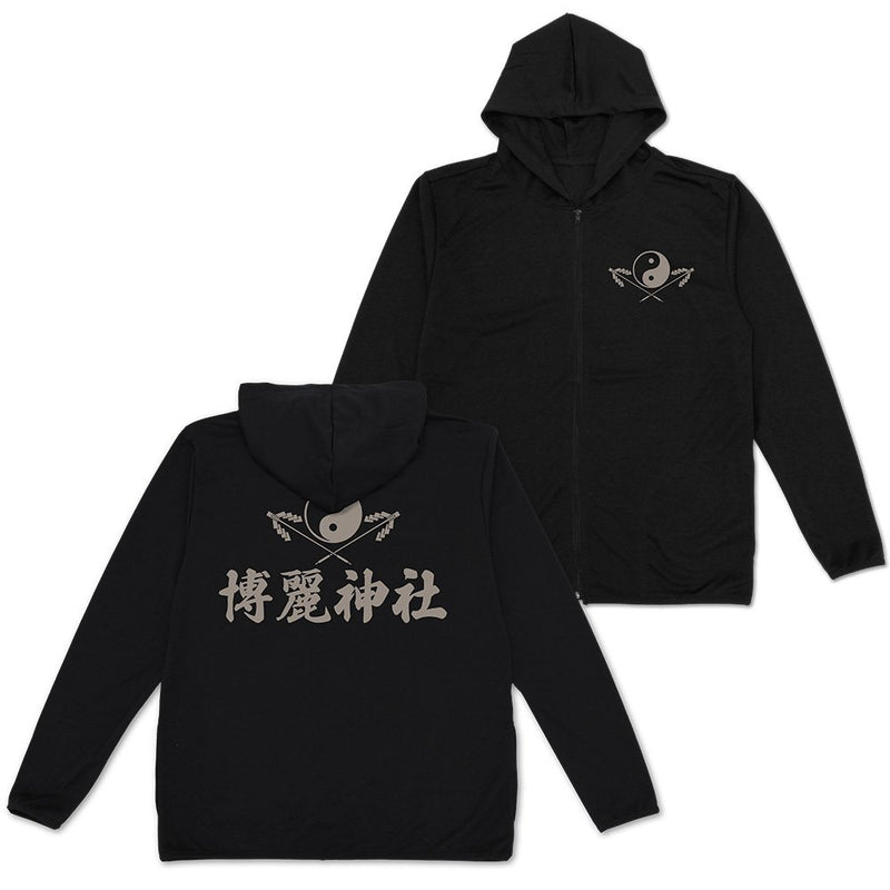 【新品】東方Project 博麗神社 薄手ドライパーカー/BLACK-M（再販） / 二次元コスパ 発売日:2025年12月頃