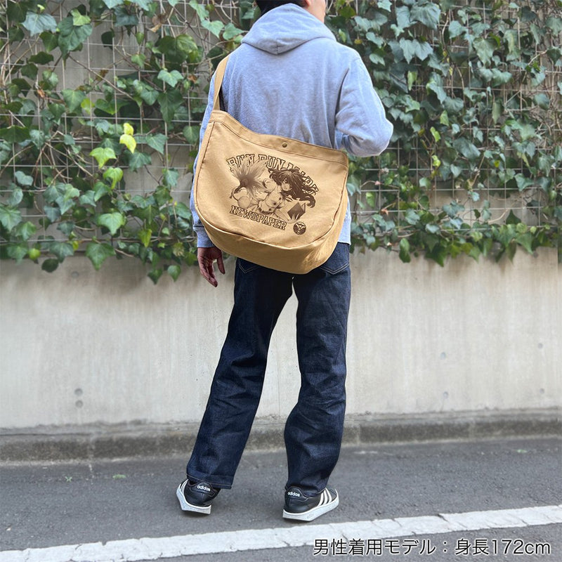 【新品】東方Project 【射命丸文】文々。新聞 ニュースペーパーバッグ/SAND KHAKI（再販） / 二次元コスパ 発売日:2026年04月頃