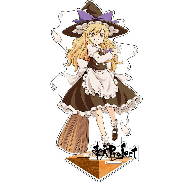 【新品】東方Project 霧雨魔理沙 アクリルフィギュア illust:比良坂真琴（再販） / 二次元コスパ 発売日:2025年12月頃