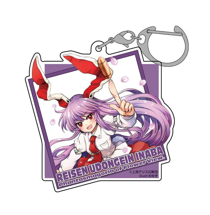 【新品】東方Project 鈴仙・優曇華院・イナバ アクリルマルチキーホルダー illust：水炊き（再販） / 二次元コスパ 発売日:2026年04月頃