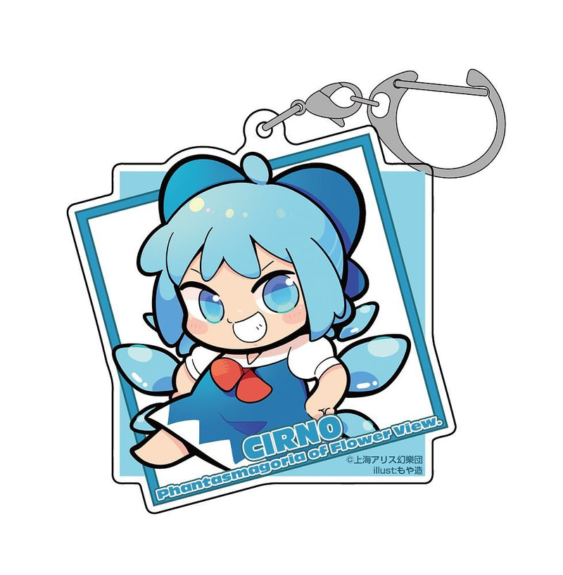 【新品】東方Project チルノ アクリルマルチキーホルダー illust：もや造（再販） / 二次元コスパ 発売日:2026年04月頃