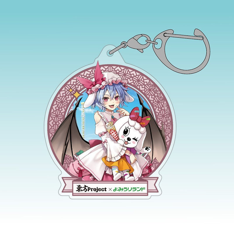 【新品】東方Project レミリア･スカーレット アクリルマルチキーホルダー よみうりランド2025 illust:えれっと / 博麗神社崇敬会 発売日:2025年12月頃