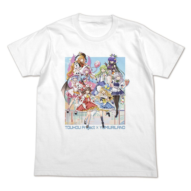 【新品】東方Project よみうりランド2025 フルカラーTシャツ/WHITE-XL / 博麗神社崇敬会 発売日:2025年12月頃