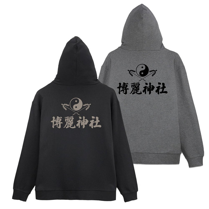 【新品】東方Project 博麗神社 ジップパーカー Ver.2.0/BLACK-XL / 二次元コスパ 発売日:2025年12月頃