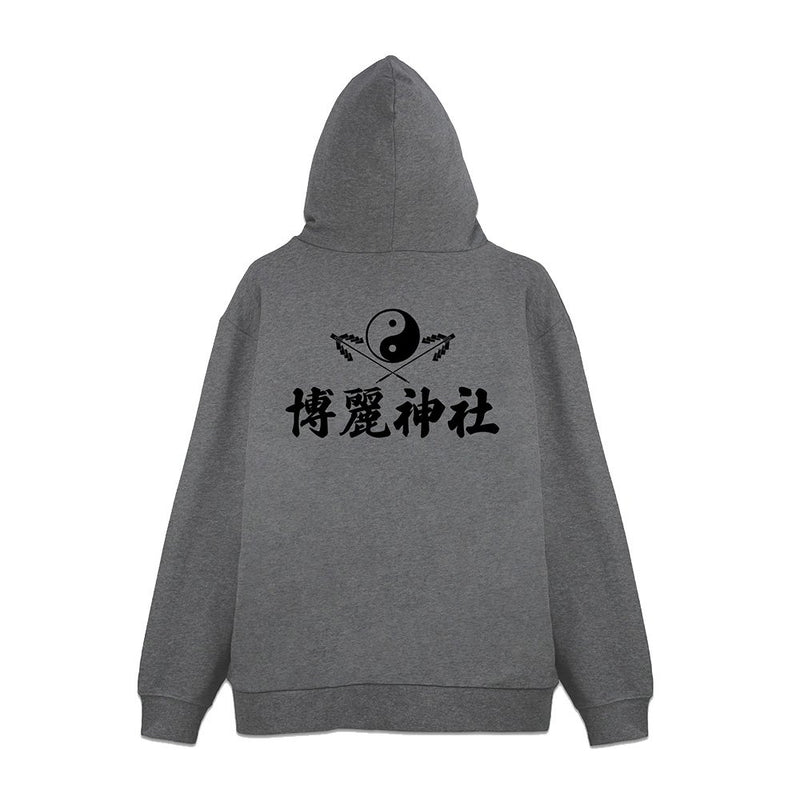 【新品】東方Project 博麗神社 ジップパーカー Ver.2.0/MIX GRAY-XL（再販） / 二次元コスパ 発売日:2026年11月頃