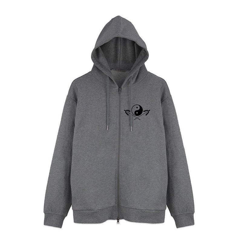 【新品】東方Project 博麗神社 ジップパーカー Ver.2.0/MIX GRAY-XXL / 二次元コスパ 発売日:2025年12月頃