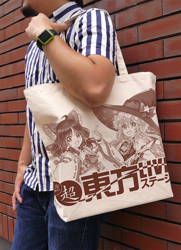 【新品】東方Project 博麗霊夢・霧雨魔理沙　ラージトート illust:あきつ/NATURAL / 博麗神社崇敬会 発売日:2026年07月頃