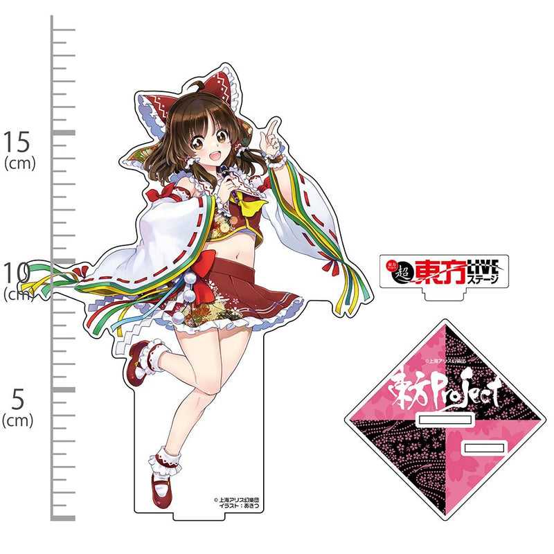 【新品】東方Project 博麗霊夢 アクリルフィギュア LIVEステージVer. illust:あきつ / 博麗神社崇敬会 発売日:2026年07月頃
