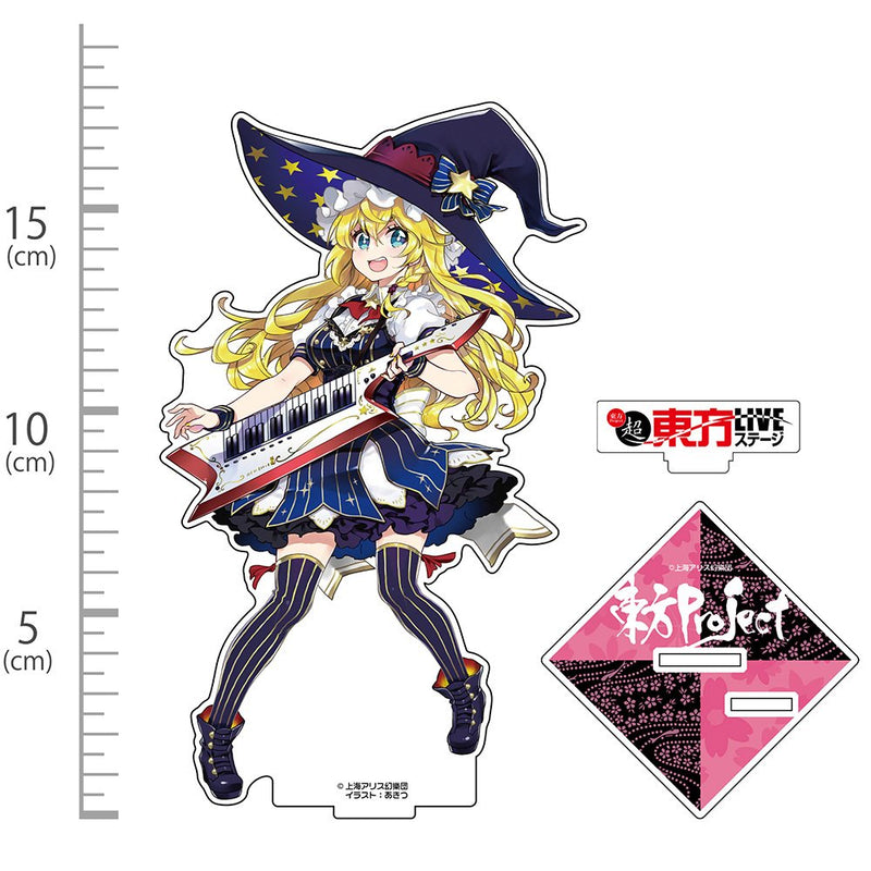 【新品】東方Project 霧雨魔理沙 アクリルフィギュア LIVEステージVer. illust:あきつ / 博麗神社崇敬会 発売日:2026年07月頃