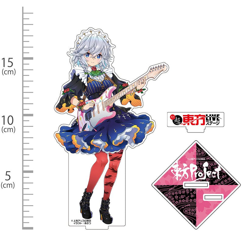 【新品】東方Project 十六夜咲夜 アクリルフィギュア LIVEステージVer. illust:あきつ / 博麗神社崇敬会 発売日:2026年07月頃