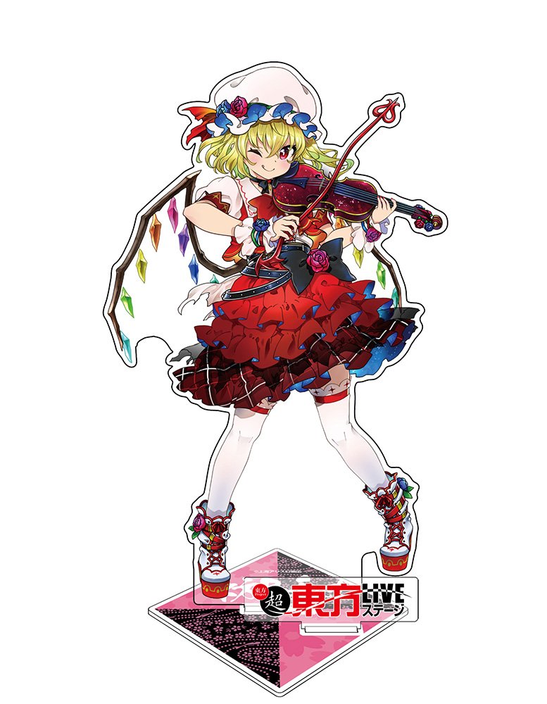 【新品】東方Project フランドール・スカーレット アクリルフィギュア LIVEステージVer. illust:あきつ / 博麗神社崇敬会 発売日:2026年07月頃