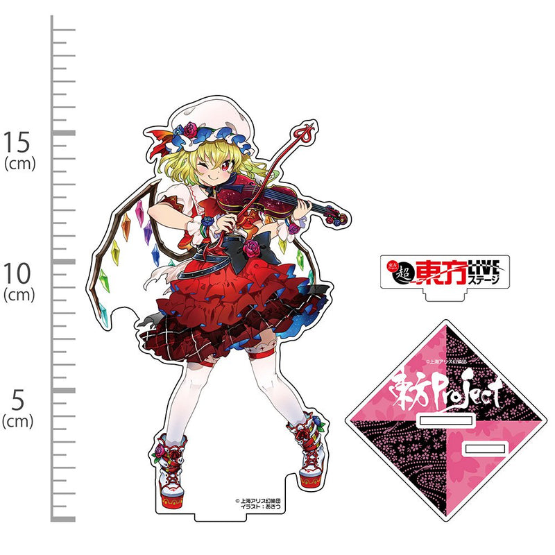 【新品】東方Project フランドール・スカーレット アクリルフィギュア LIVEステージVer. illust:あきつ / 博麗神社崇敬会 発売日:2026年07月頃