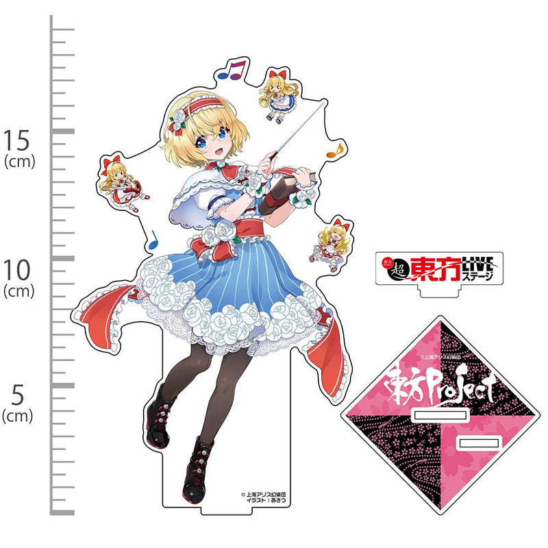 【新品】東方Project アリス・マーガトロイド アクリルフィギュア LIVEステージVer. illust:あきつ / 博麗神社崇敬会 発売日:2026年07月頃
