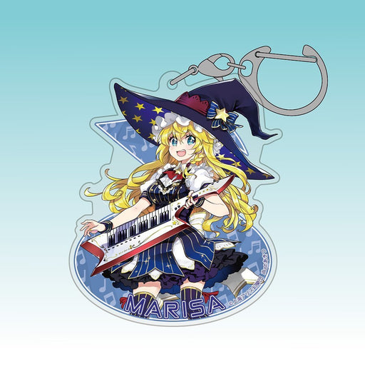【新品】東方Project 霧雨魔理沙 アクリルマルチキーホルダー LIVEステージVer.illust:あきつ（再販） / 二次元コスパ 発売日:2026年10月頃