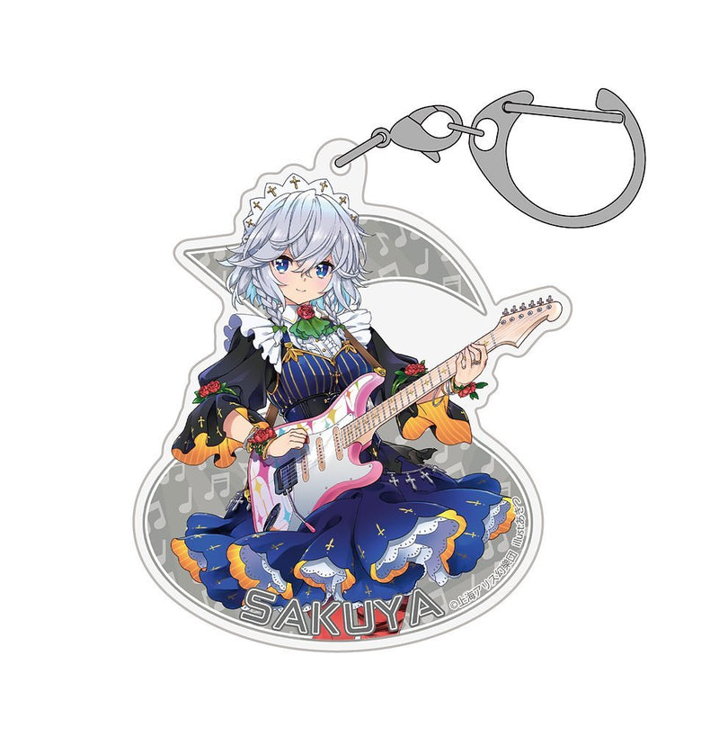 【新品】東方Project 十六夜咲夜 アクリルマルチキーホルダー LIVEステージVer.illust:あきつ / 博麗神社崇敬会 発売日:2026年07月頃