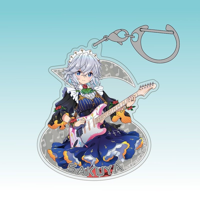 【新品】東方Project 十六夜咲夜 アクリルマルチキーホルダー LIVEステージVer.illust:あきつ / 博麗神社崇敬会 発売日:2026年07月頃