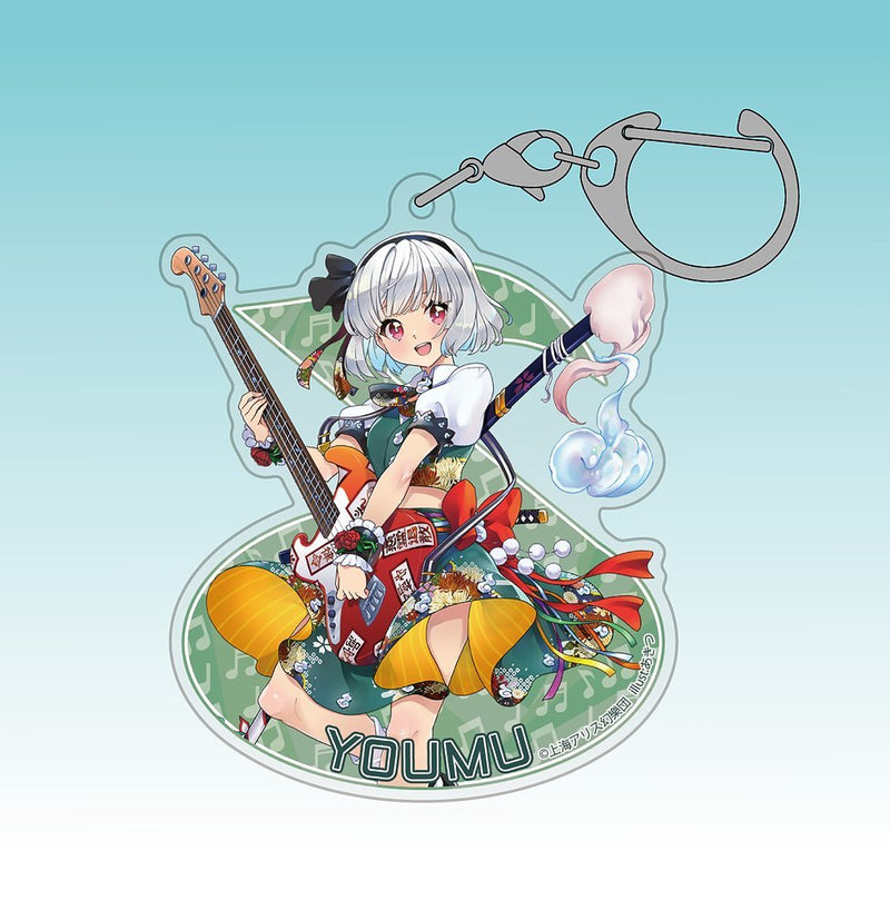 【新品】東方Project 魂魄妖夢 アクリルマルチキーホルダー LIVEステージVer.illust:あきつ / 博麗神社崇敬会 発売日:2026年07月頃