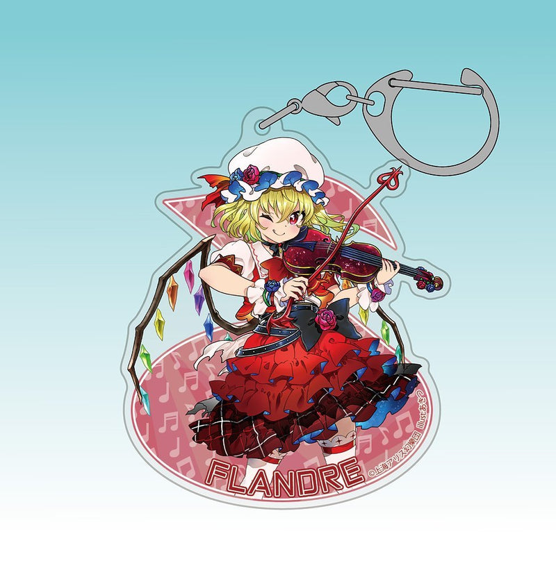 【新品】東方Project フランドール・スカーレット アクリルマルチキーホルダー LIVEステージVer.illust:あきつ / 博麗神社崇敬会 発売日:2026年07月頃