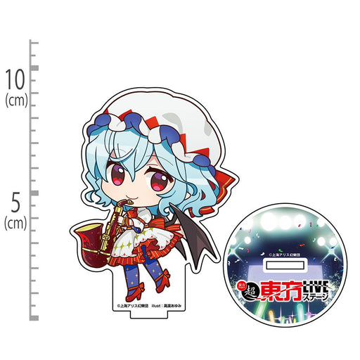 【新品】東方Project レミリア・スカーレット アクリルスタンド ちびキャラ幻想郷 LIVEステージVer. illust:高渡あゆみ（再販） / 二次元コスパ 発売日:2026年10月頃