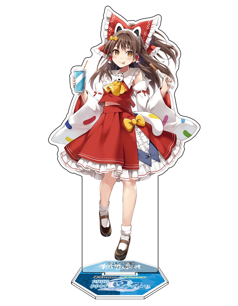 【新品】東方Project 博麗霊夢 アクリルフィギュア よみうりランドVer. illust：えれっと / 博麗神社崇敬会 発売日:2027年01月頃
